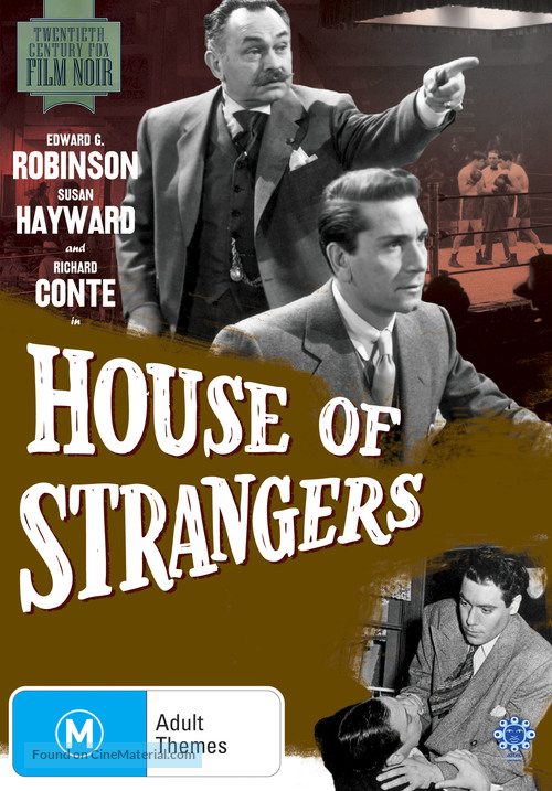 House of Strangers - Australian DVD movie cover