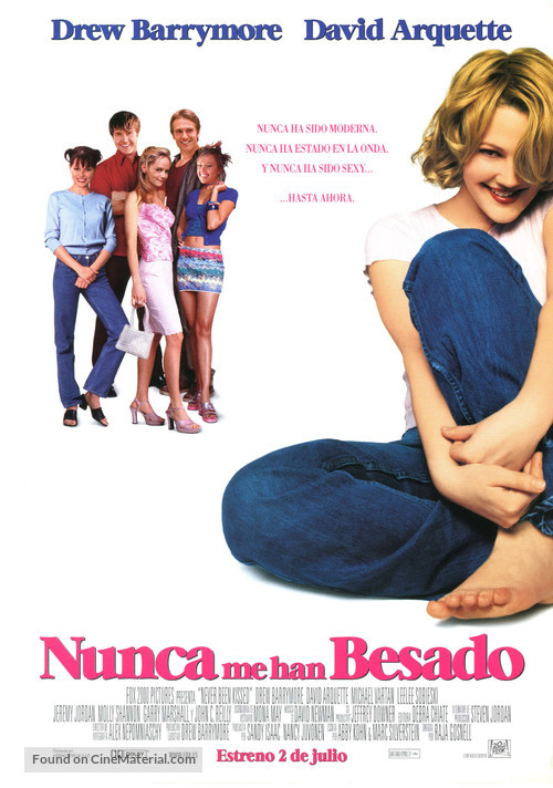 Never Been Kissed - Spanish Movie Poster