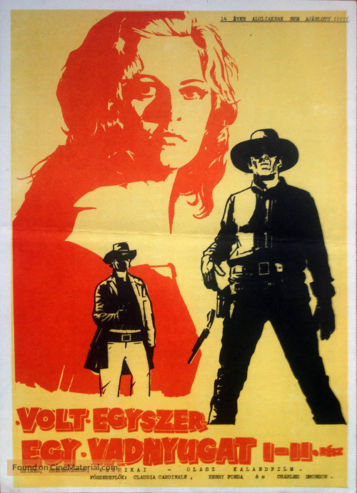 C&#039;era una volta il West - Hungarian Movie Poster