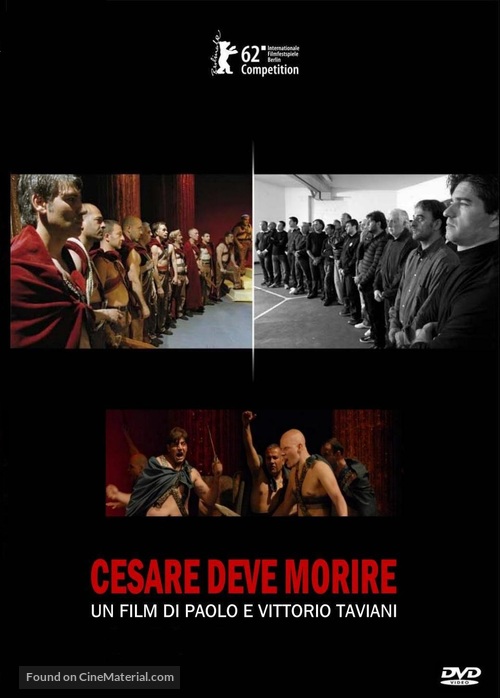 Cesare deve morire - Italian DVD movie cover