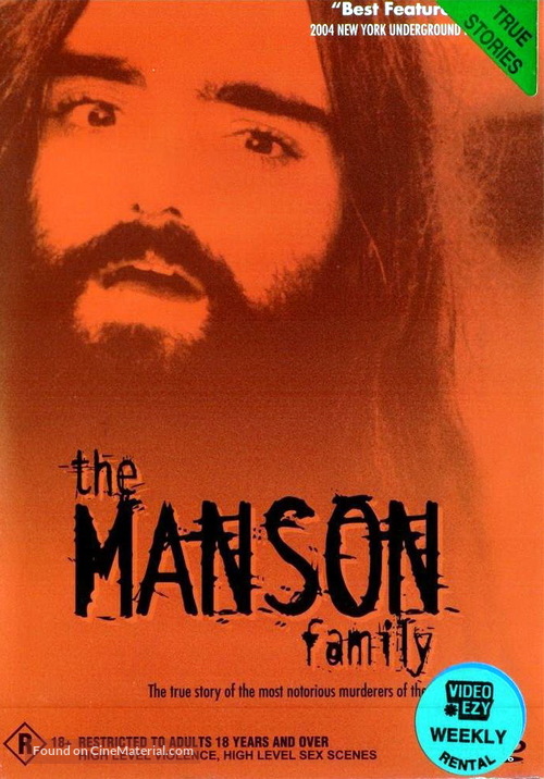 The Manson Family - Australian Movie Cover
