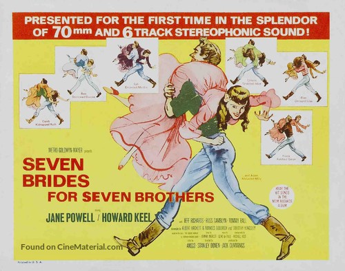Seven Brides for Seven Brothers - Movie Poster