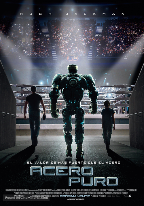 Real Steel - Spanish Movie Poster
