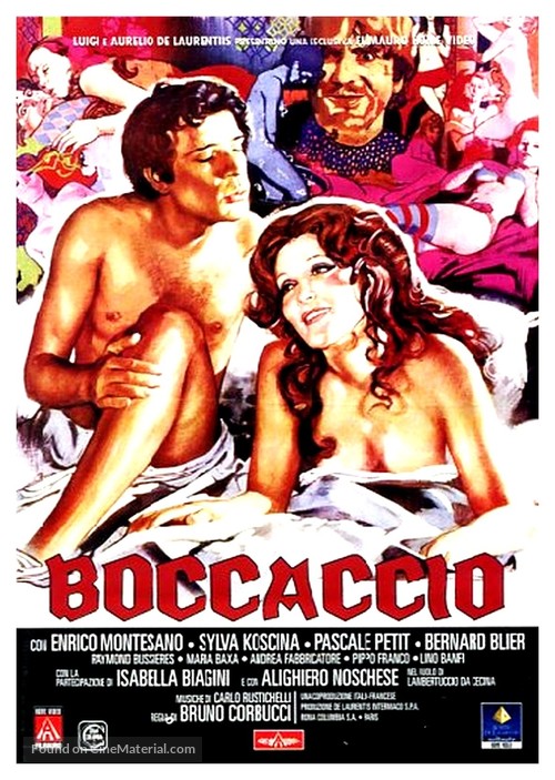 Boccaccio - Italian Movie Poster