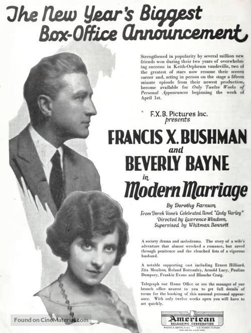 Modern Marriage - poster