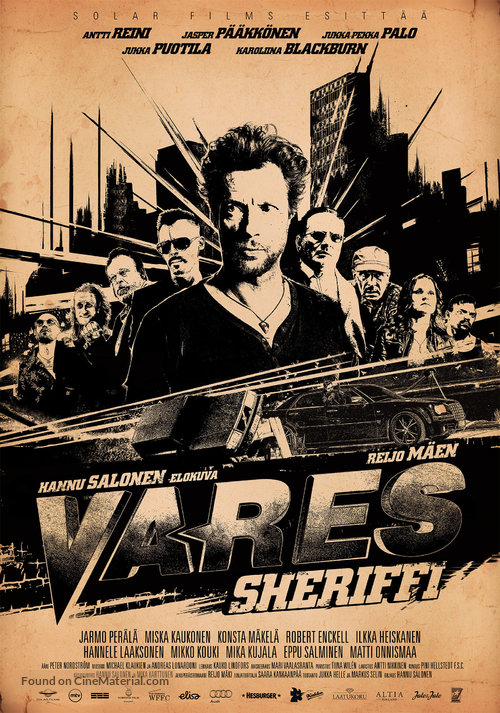 Vares - Sheriffi - Finnish Movie Poster