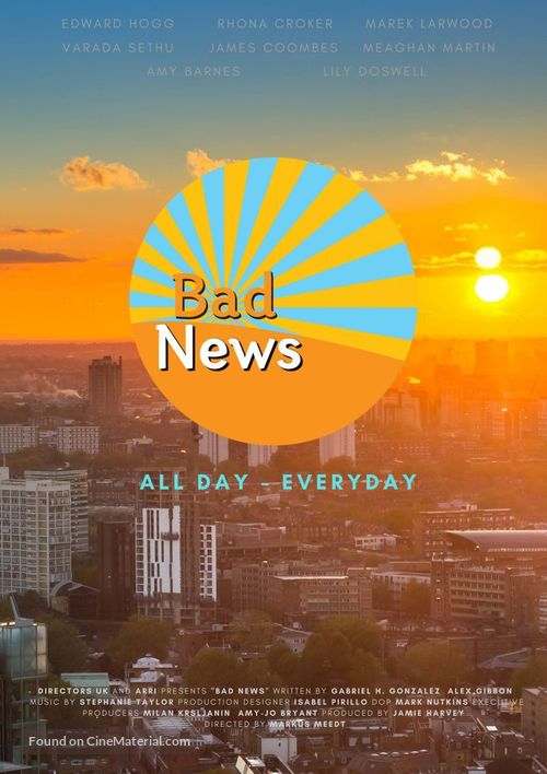 Bad News - British Movie Poster