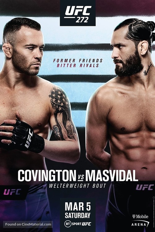 UFC 272: Covington vs Masvidal - Movie Poster