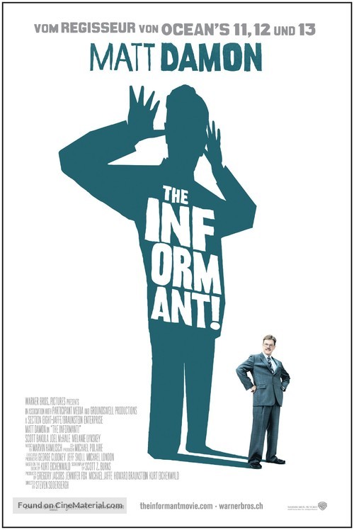 The Informant - Swiss Movie Poster