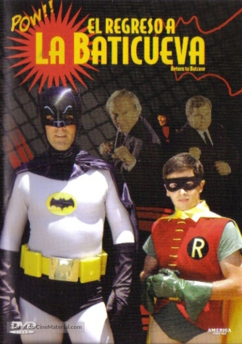 Return to the Batcave: The Misadventures of Adam and Burt - Mexican Movie Cover
