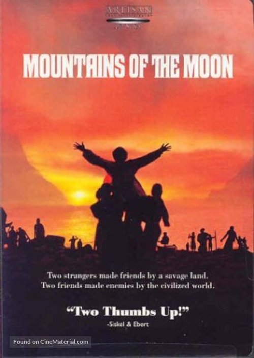 Mountains of the Moon - DVD movie cover