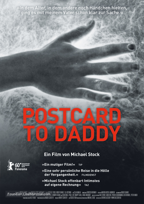 Postcard to Daddy - German Movie Cover