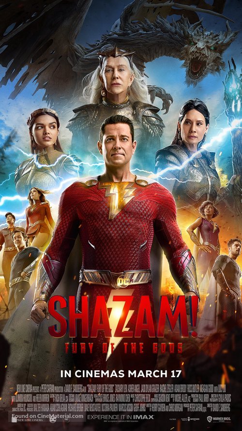 Shazam! Fury of the Gods - Indian Movie Poster