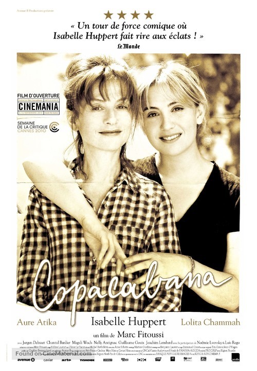 Copacabana - Canadian Movie Poster