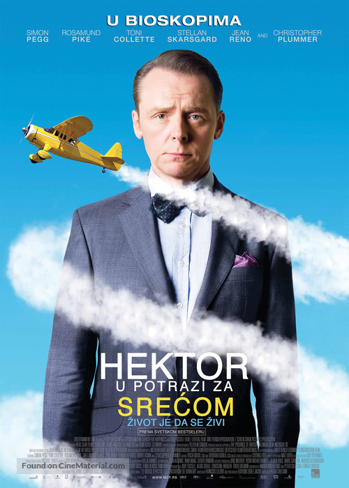 Hector and the Search for Happiness - Serbian Movie Poster