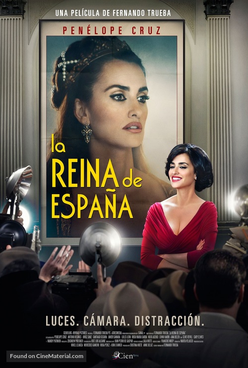 La reina de Espa&ntilde;a - Mexican Movie Poster