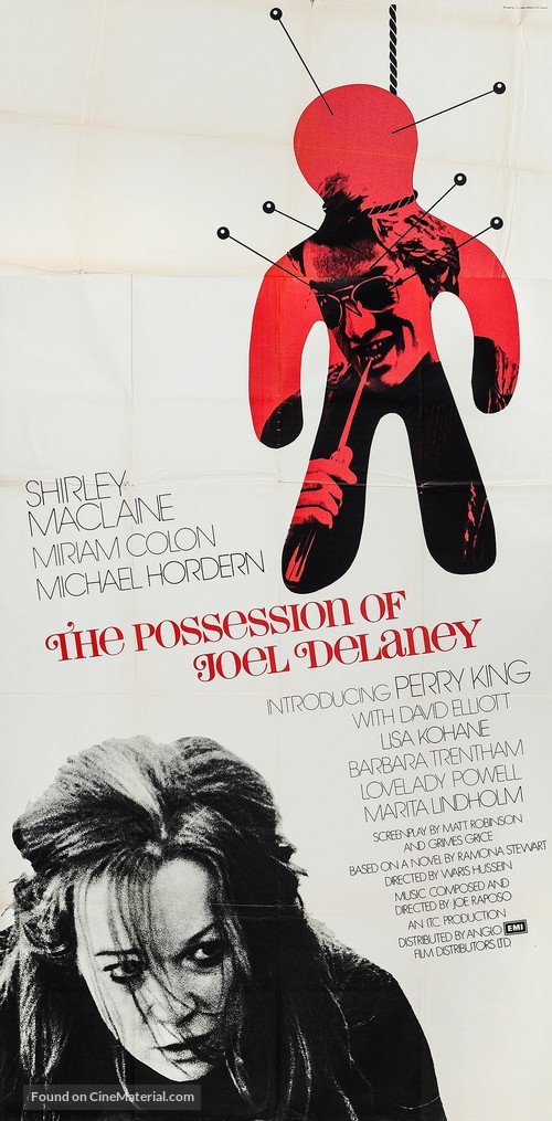 The Possession of Joel Delaney - British Movie Poster