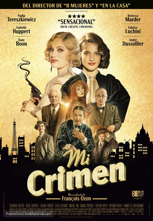 Mon crime - Spanish Movie Poster