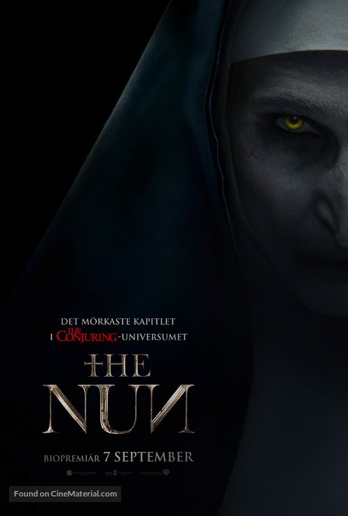 The Nun - Swedish Movie Poster