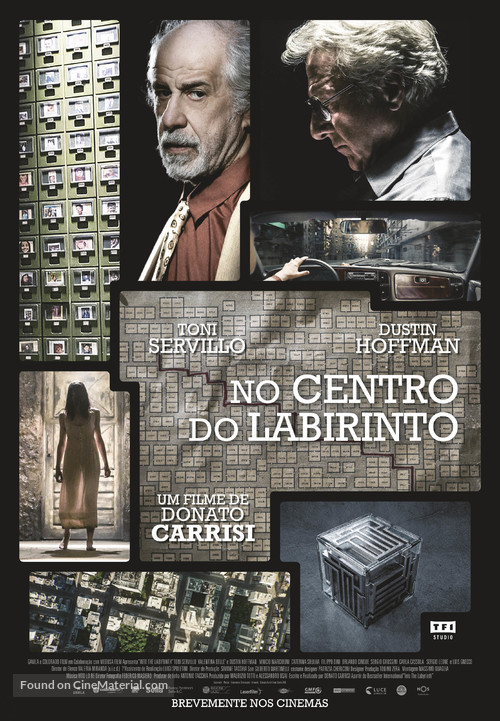 L&#039;uomo del labirinto - Portuguese Movie Poster