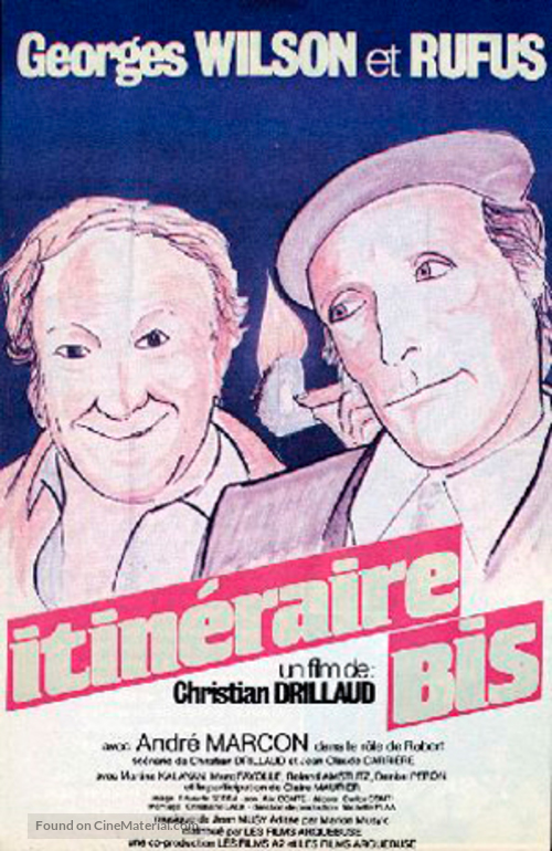 Itin&eacute;raire bis - French Movie Poster