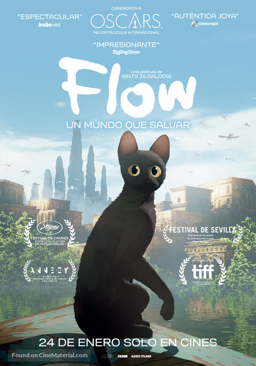 Flow - Spanish Movie Poster