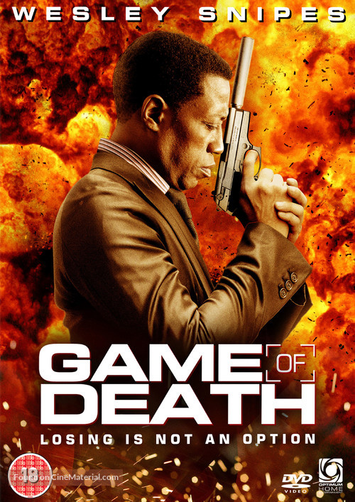 Game of Death - British DVD movie cover