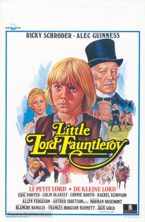 Little Lord Fauntleroy - Belgian Movie Poster