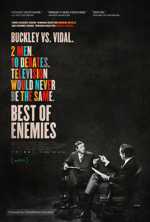 Best of Enemies - Movie Poster
