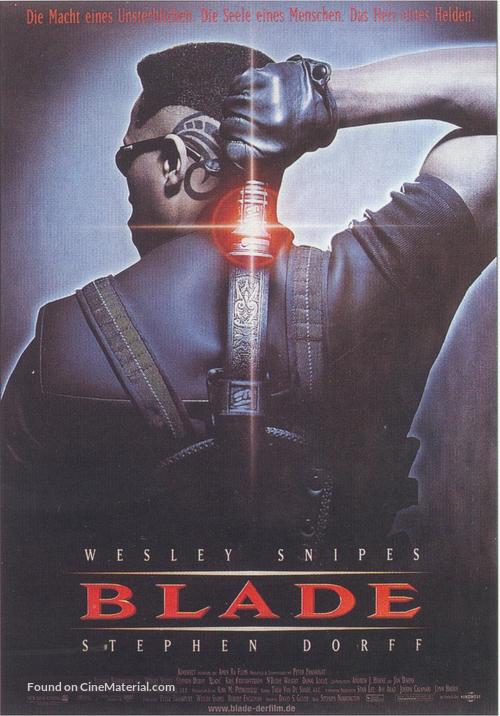 Blade - German Movie Poster