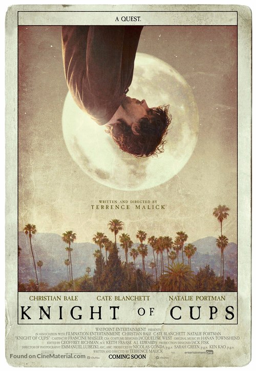 Knight of Cups - Canadian Movie Poster