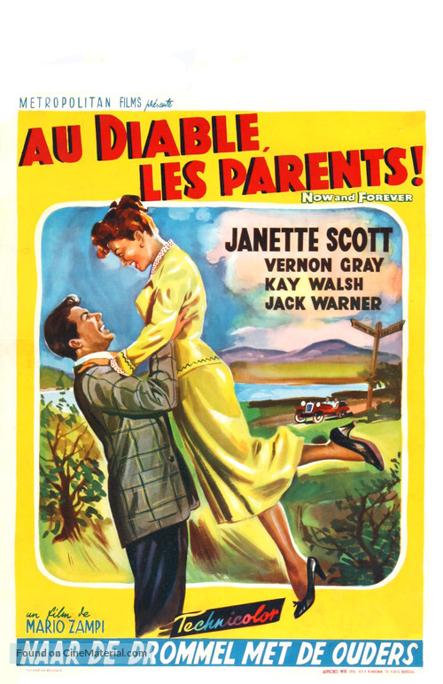 Now and Forever - Belgian Movie Poster