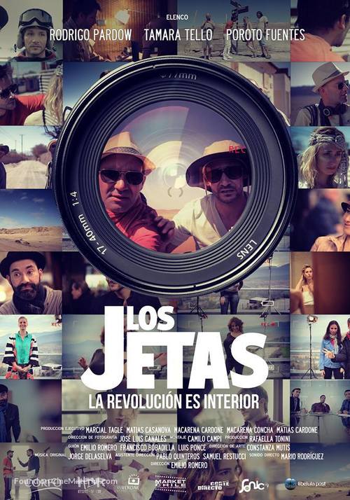 Los Jetas - La revoluci&oacute;n es interior - Chilean Movie Poster