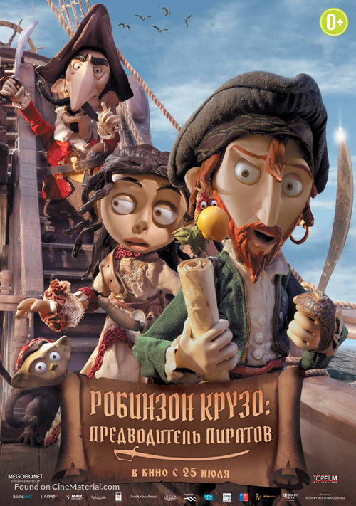 Selkirk, el verdadero Robinson Crusoe - Russian Movie Poster