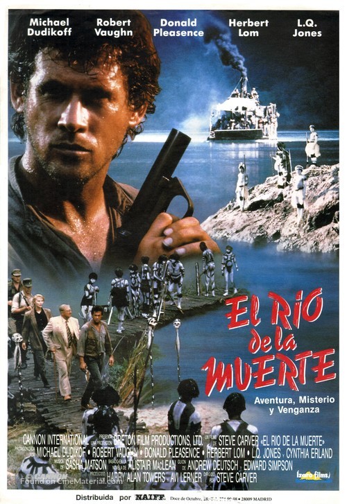 River of Death - Spanish Movie Poster