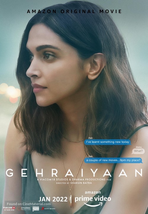 Gehraiyaan - Indian Movie Poster