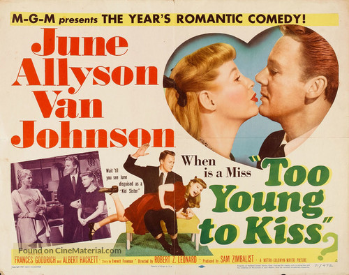 Too Young to Kiss - Movie Poster