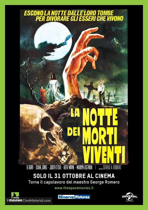 Night of the Living Dead - Italian Movie Poster