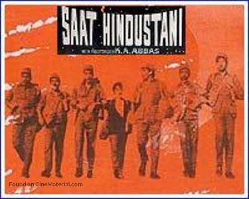 Saat Hindustani - Indian Movie Poster