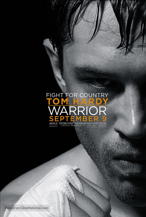 Warrior - Canadian Movie Poster