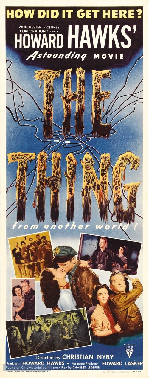 The Thing From Another World - Movie Poster