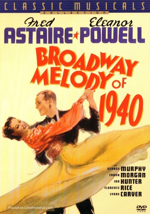 Broadway Melody of 1940 - DVD movie cover