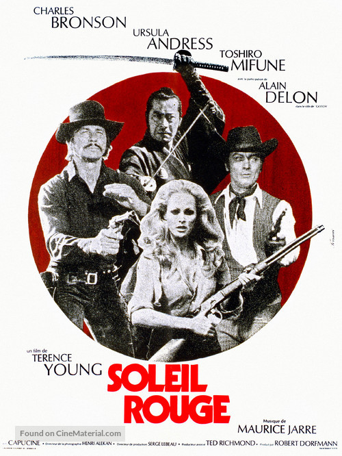 Soleil rouge - French Movie Poster