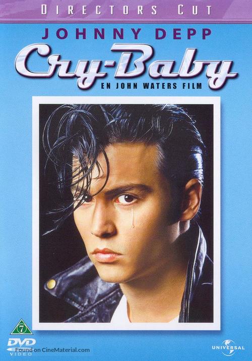 Cry-Baby - Danish DVD movie cover