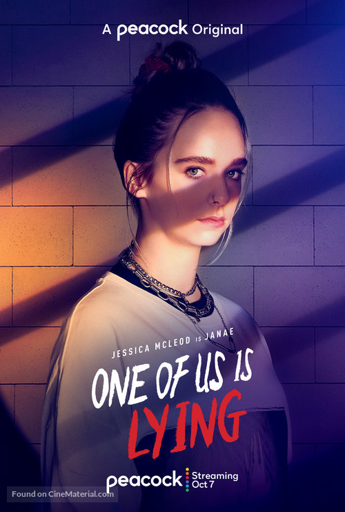 &quot;One Of Us Is Lying&quot; - Movie Poster