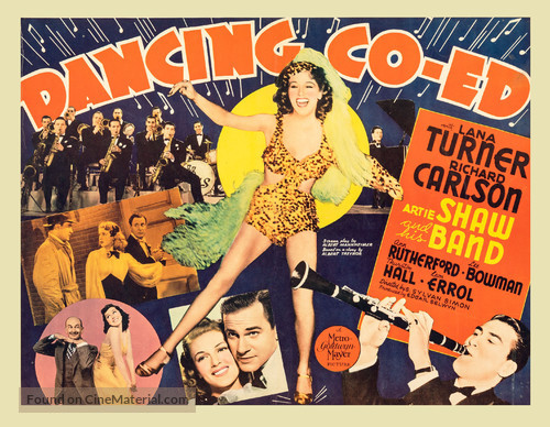 Dancing Co-Ed - Movie Poster