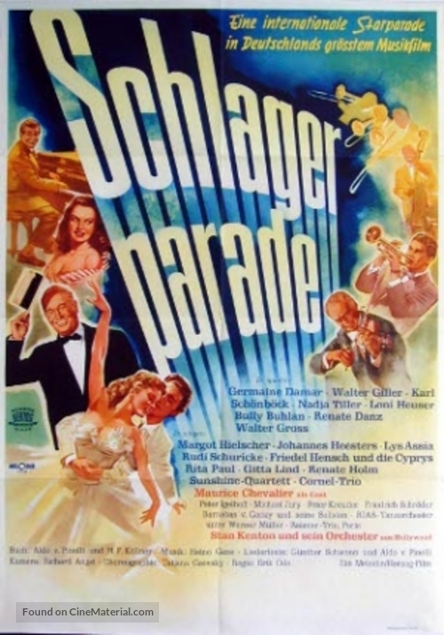 Schlagerparade - German Movie Poster