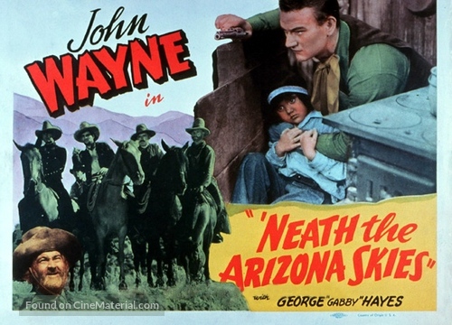 &#039;Neath the Arizona Skies - British Movie Poster