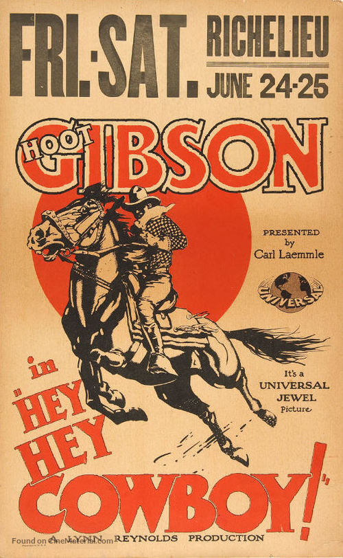 Hey! Hey! Cowboy - Movie Poster