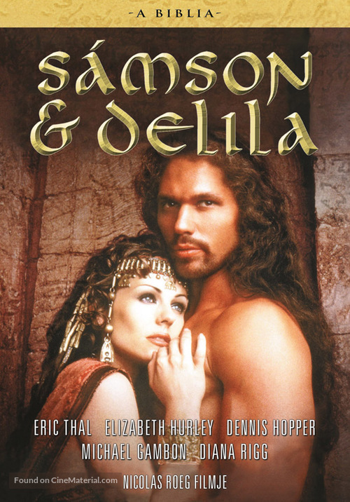 Samson and Delilah - Hungarian DVD movie cover